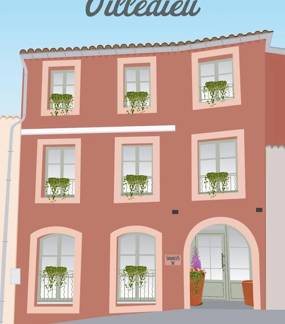 Maison D'Hotes Les Sources Villedieu
